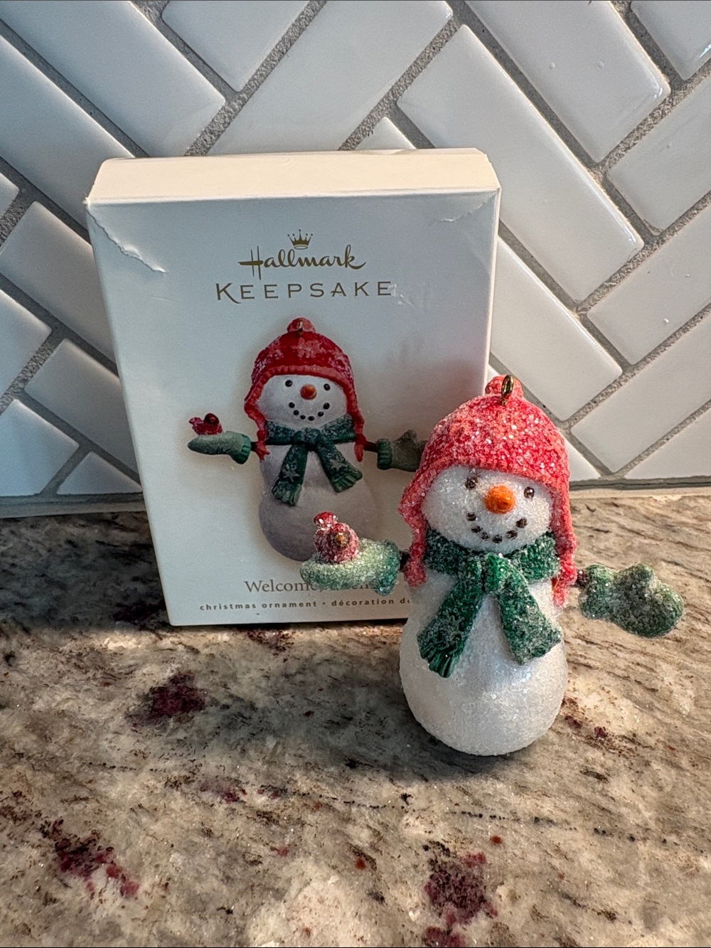 Hallmark Keepsake Snowman Welcome, Friends 2007